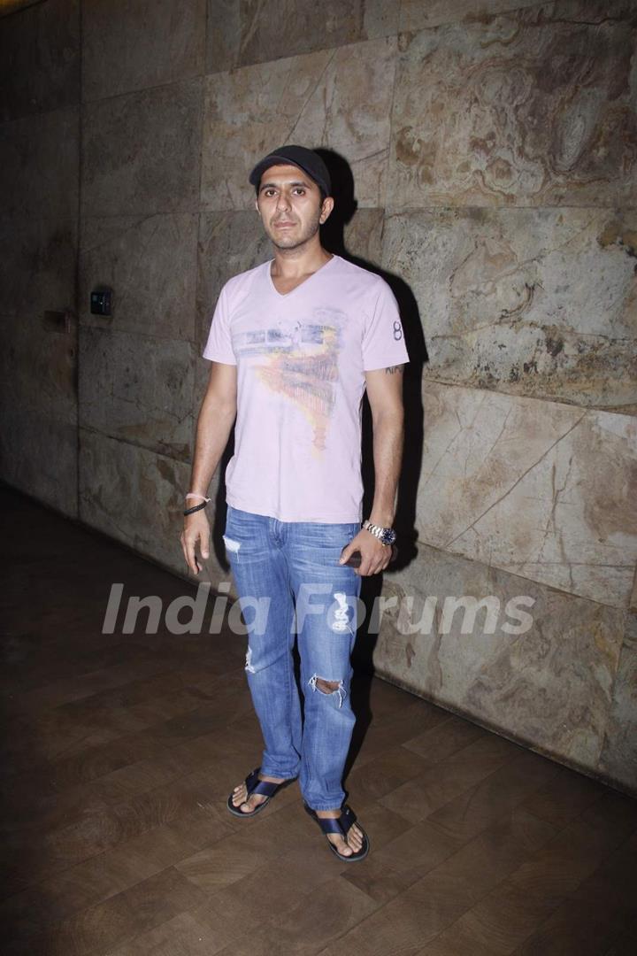 Ritesh Sidhwani poses for the media at the Screening of Bahubali