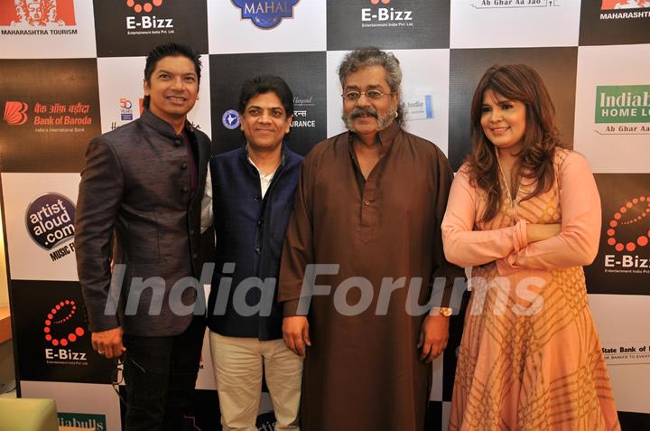 Shaan and Hariharan at an Event to Pay Tribute to Jagjeet Singh