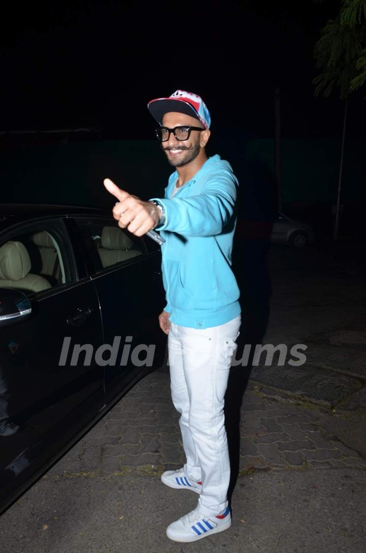 Ranveer Spotted at PVR