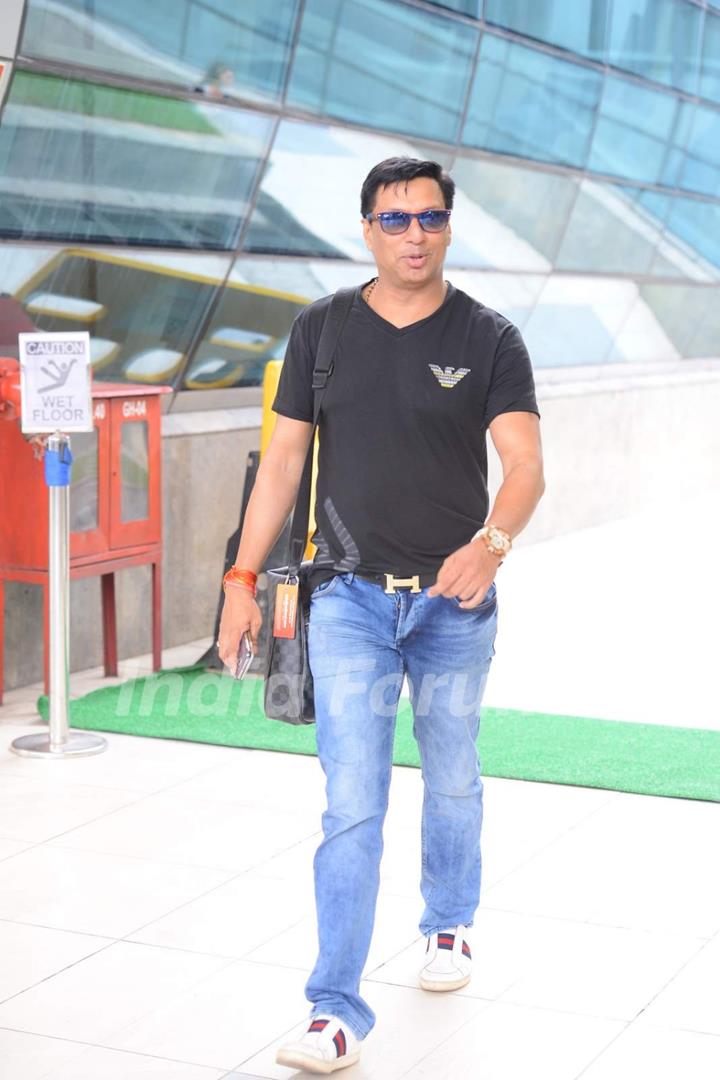 Madhur Bhandarkar Snapped at Airport