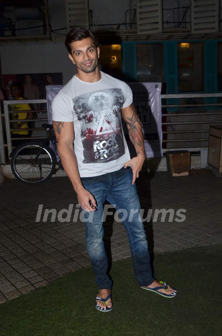 Karan Singh Grover Snapped in the City
