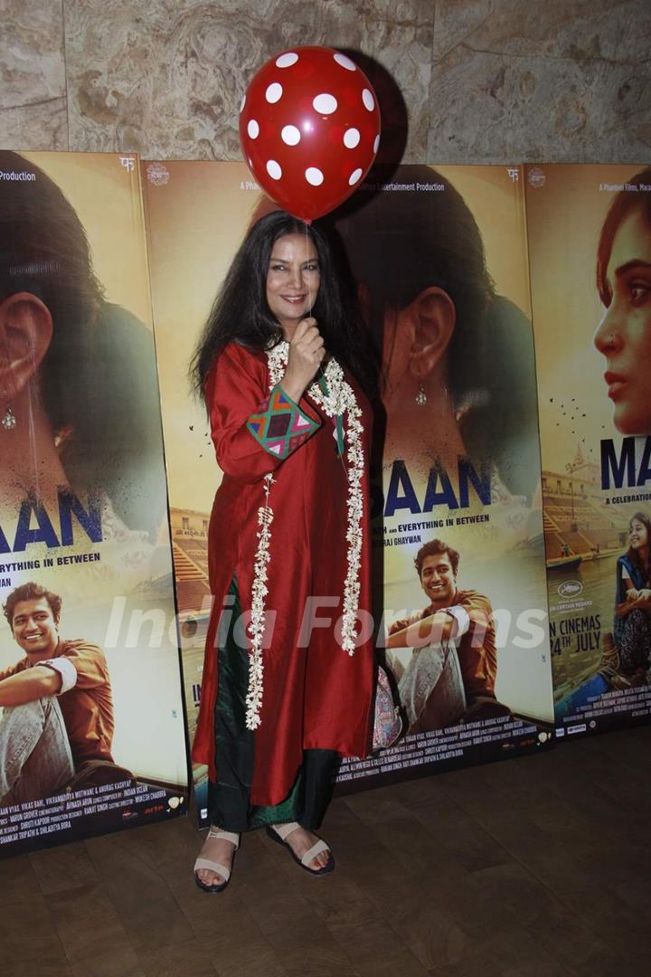 Shabana Azmi at Special Screening of Masaan