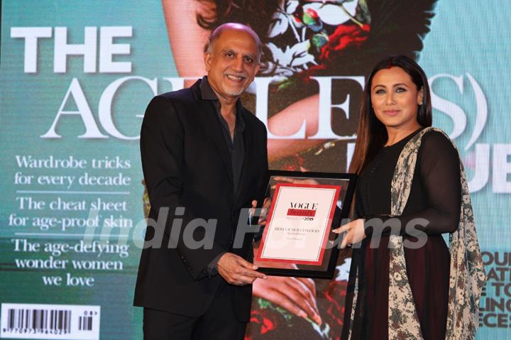 Rani Mukherji at Vogue Beauty Awards