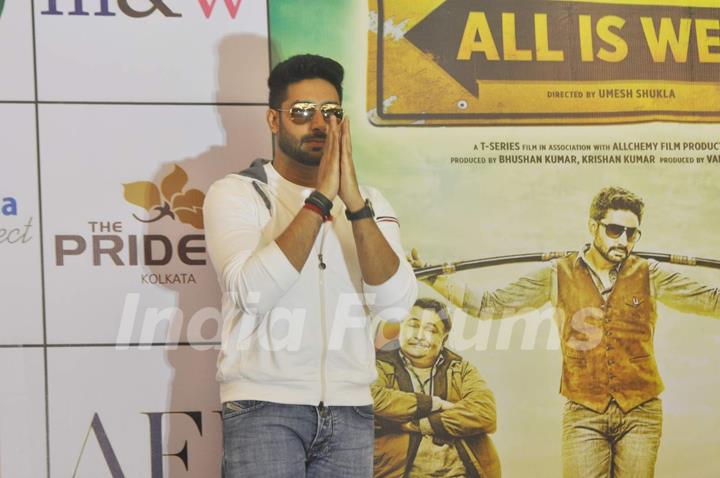 Abhishek Bachchan Promotes All is Well at Kolkata