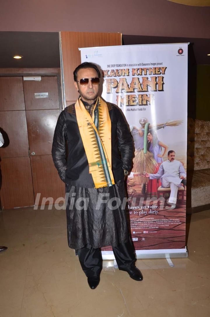 Gulshan Grover at Press Meet of Kaun Kitney Paani Mein