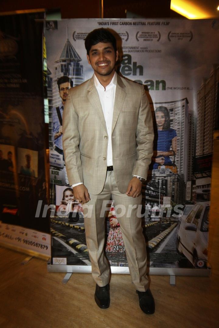 Saurabh Pandey at Premiere of Aisa Yeh Jahaan