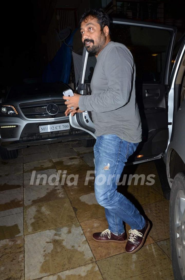 Anurag Kashyap at Shahid Kapoor's Bash