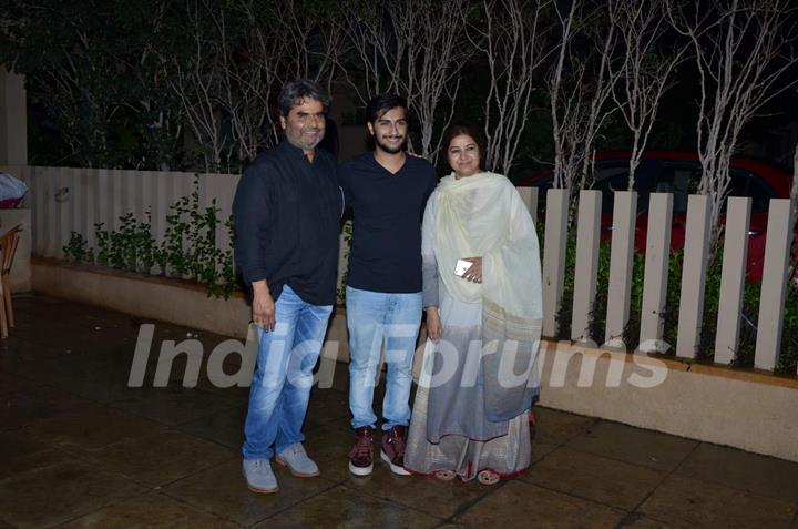 Vishal Bharadwaj and Rekha Bharadwaj at Shahid Kapoor's Bash