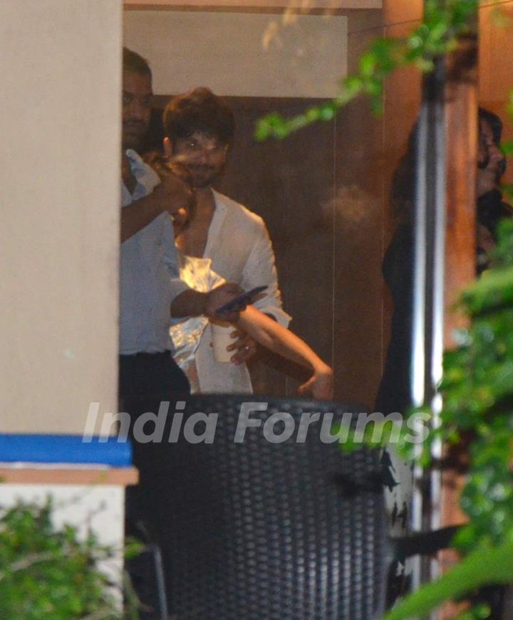 Shahid Kapoor Spotted!