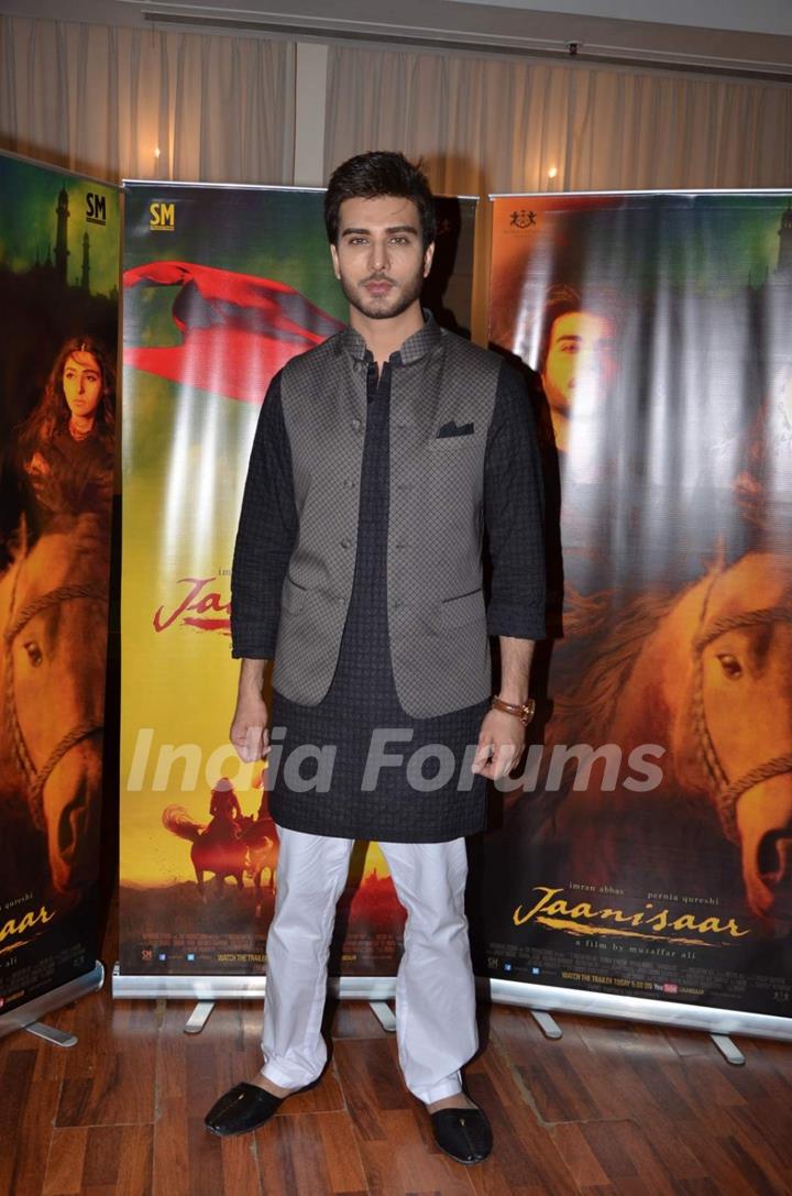 Imran Abbas at Press Meet of Jaanisaar