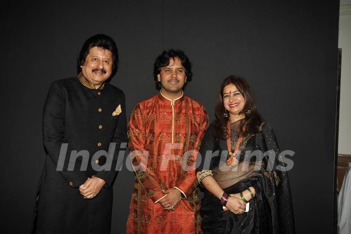 Pankaj Udhas, Javed Ali and Rekha Bhardwaj at Khazana Gazal Festival - Day 2