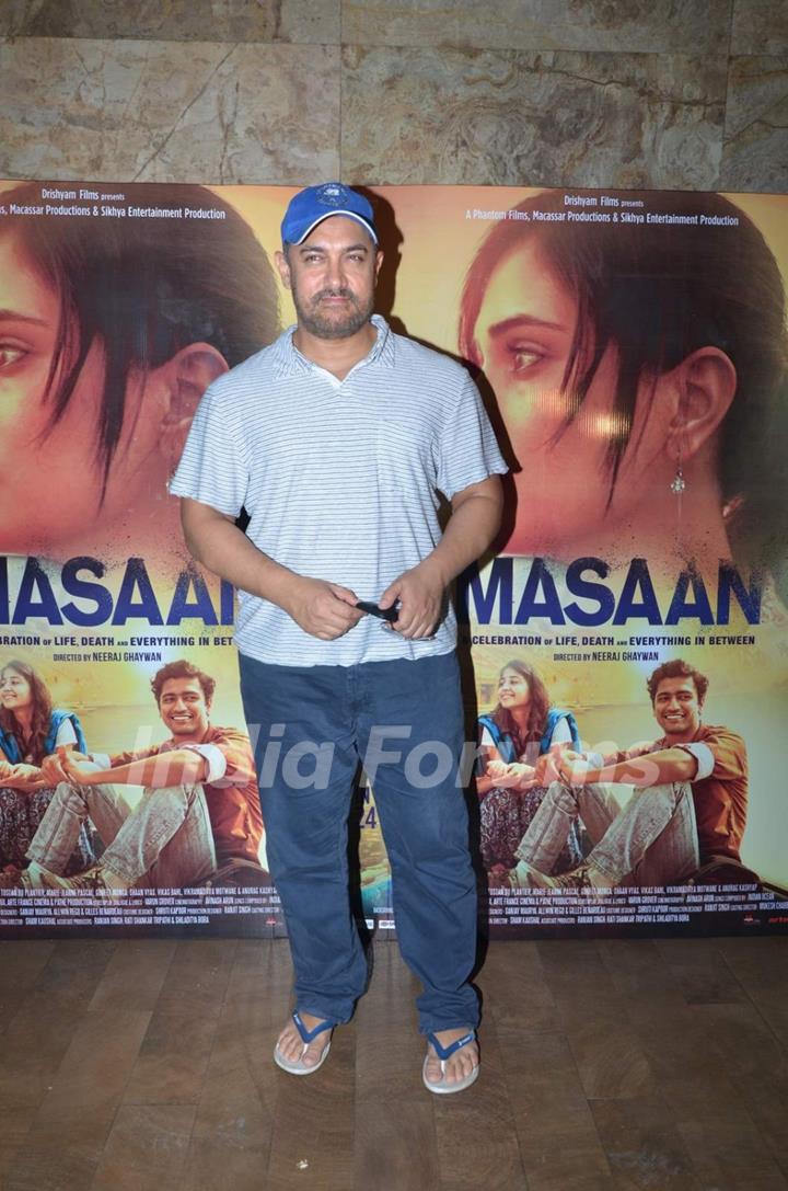 Aamir Khan at Screening of Masaan