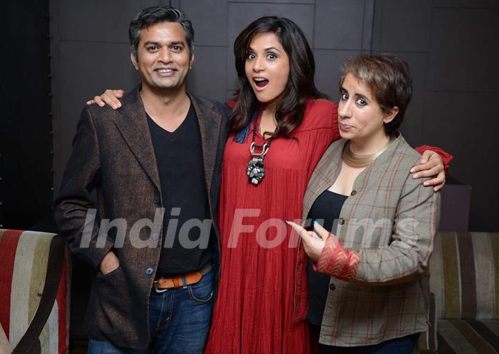 Cast of Masaan for Screening