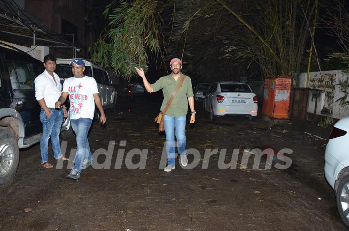 Kabir Khan at Recording Studio