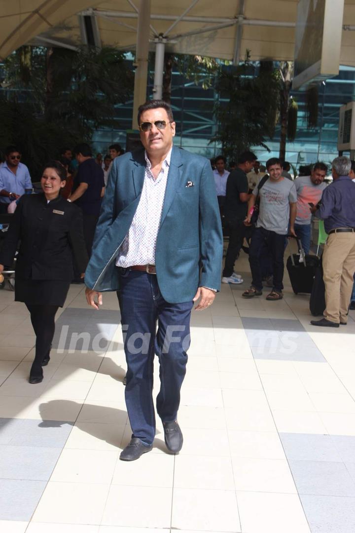 Boman Irani Snapped at Airport