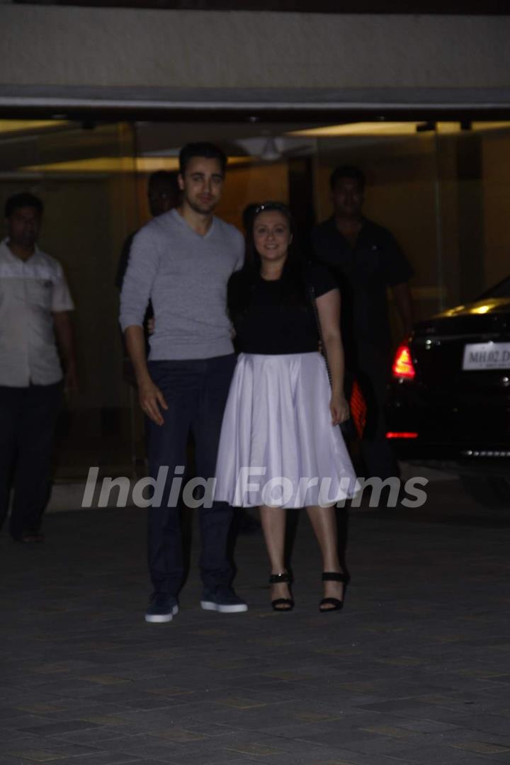 Imran Khan and Avantika at Arpita Khan's Birthday Bash