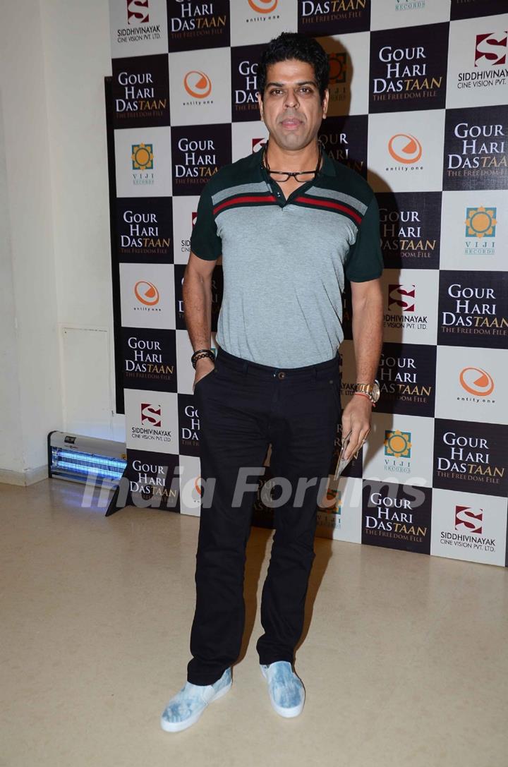 Murli Sharma at Music Launch of Gour Hari Dastaan