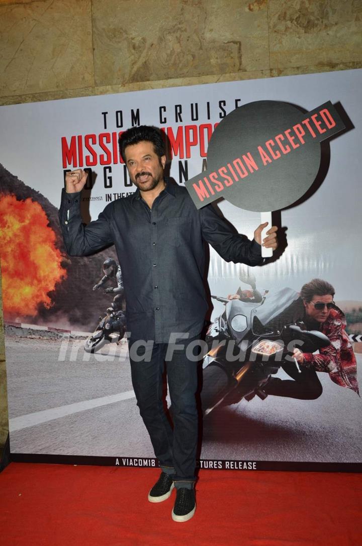 Anil Kapoor Hosts the Special Screening of Mission: Impossible - Rogue Nation