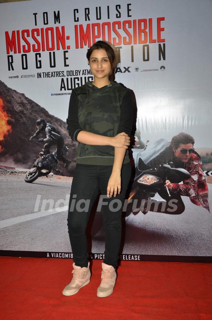 Parineeti Chopra at Special Screening of Mission: Impossible - Rogue Nation