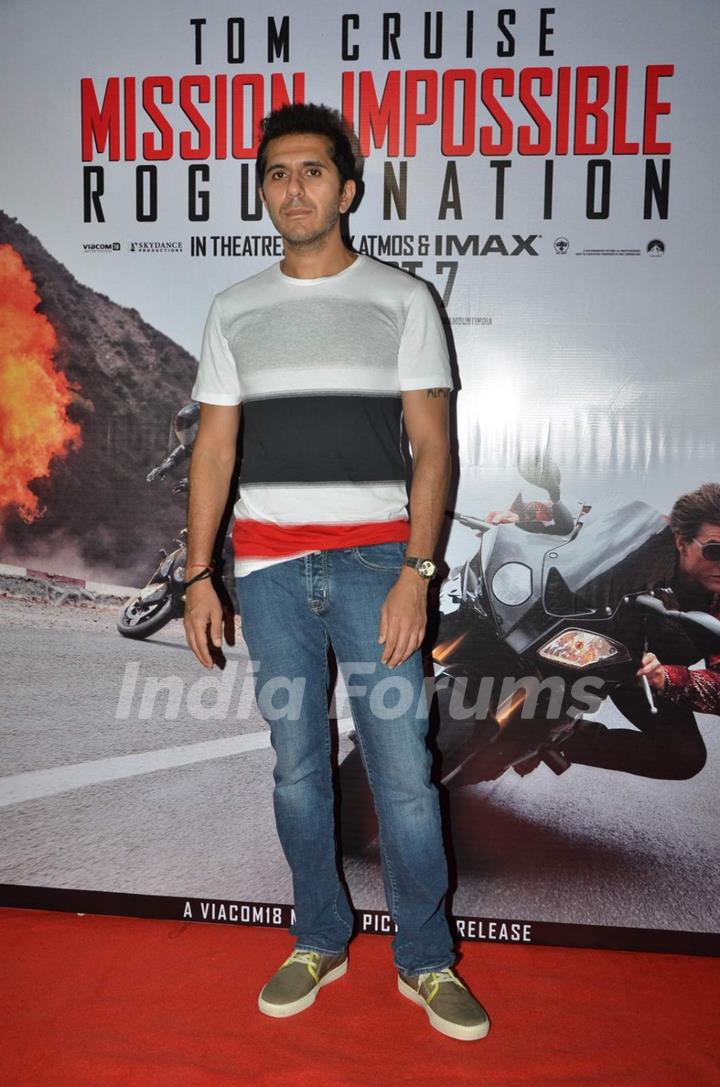 Ritesh Sidhwani at Special Screening of Mission: Impossible - Rogue Nation