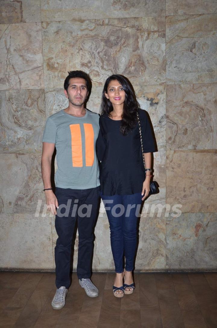 Ritesh and Dolly Sidhwani at Special Screening of Bangistan