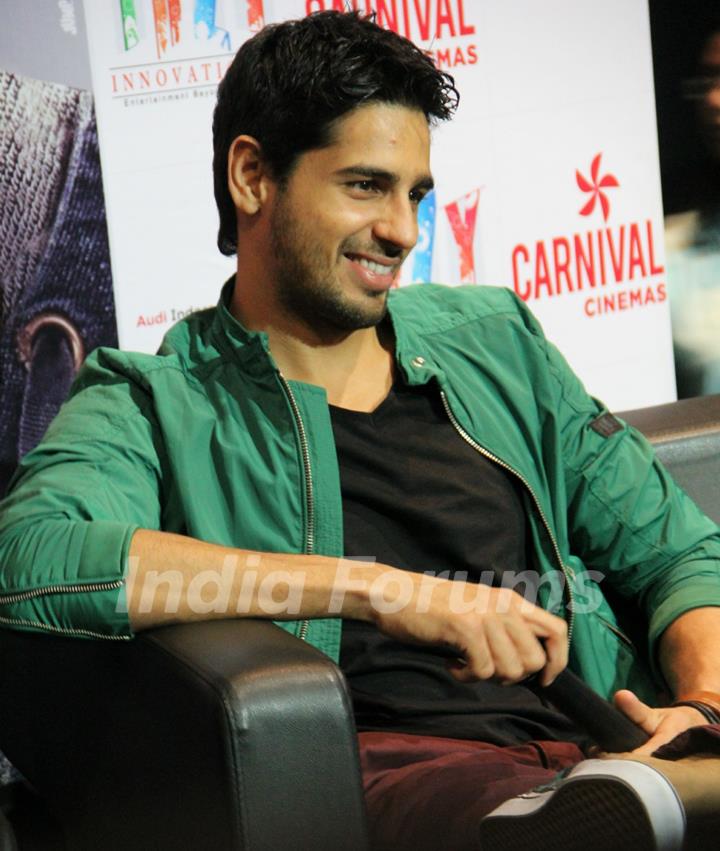 Sidharth Malhotra Promotes Brothers at Carnival Cinemas,Indore