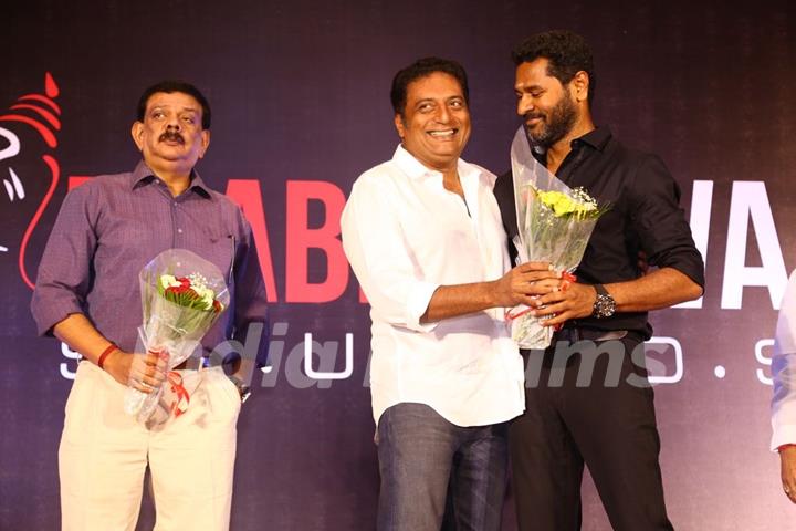 Prakash Raj and Prabhu Deva at Launch of 'Prabhu Deva Studios'