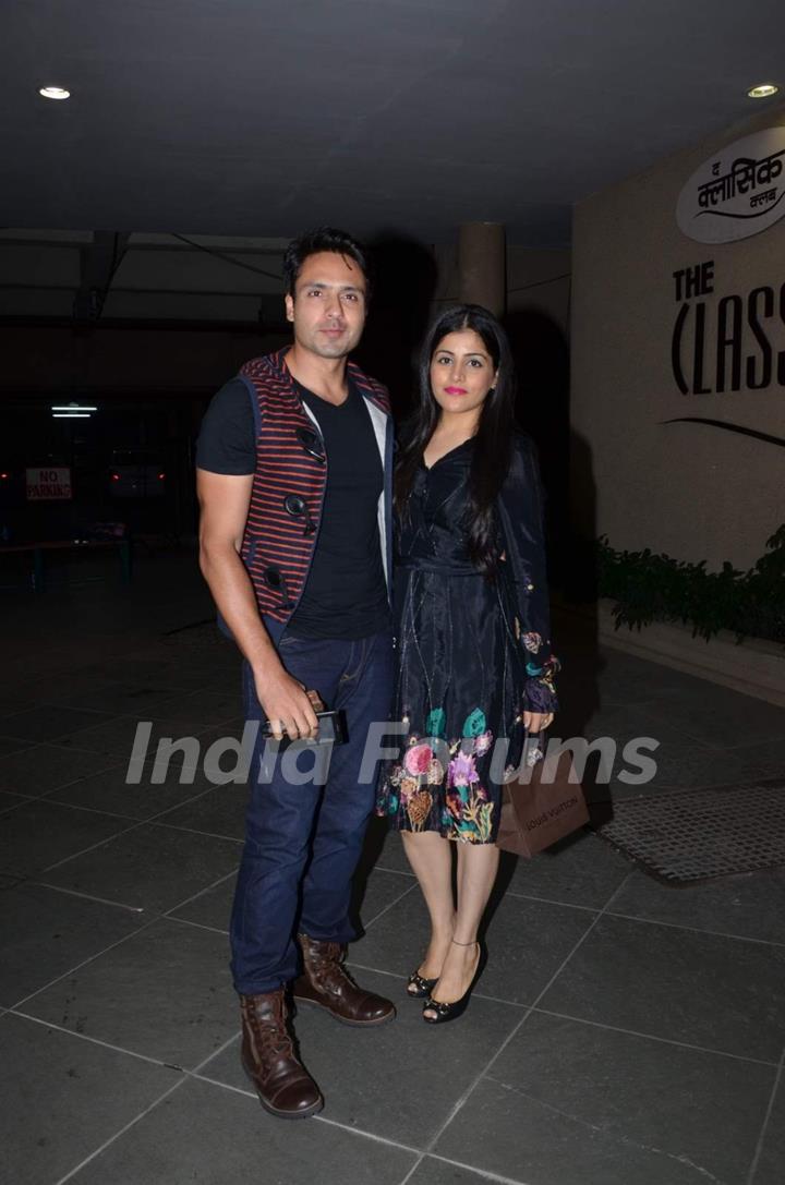 Iqbal Khan at Manish Paul's Birthday Bash