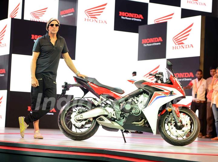 Akshay Kumar at Launch of Honda CBR 650F