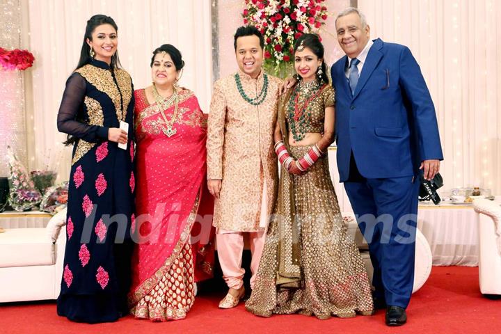 Divyanka Tripathi at Luv Israni Wedding