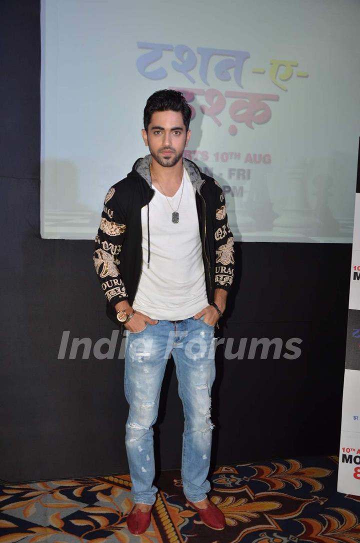 Zain Imam at Launch of Zee TV's New Show 'Tashan-e-Ishq'