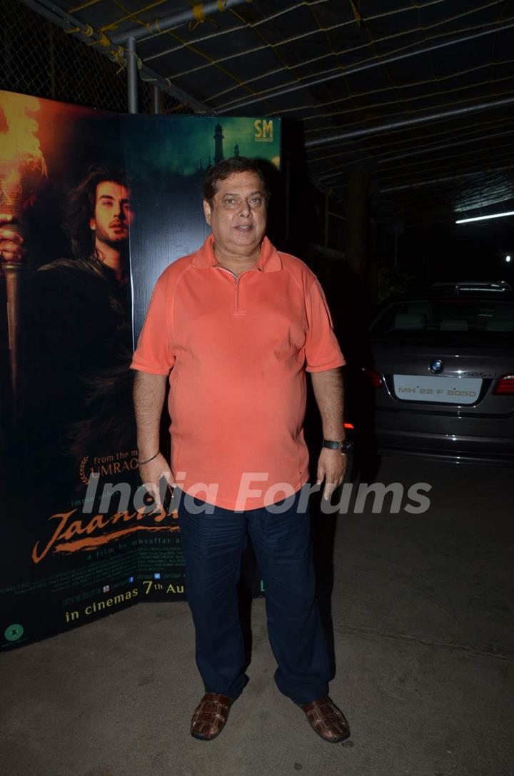 David Dhawan at Screening of Jaanisaar