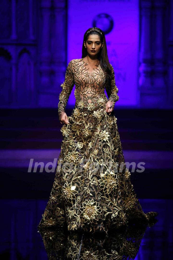 Sonam Kapoor at BMW India Bridal Fashion Week