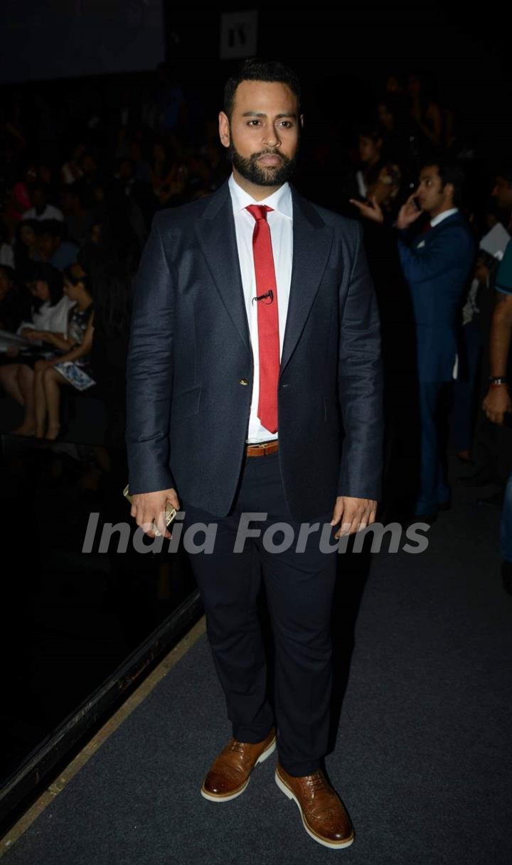 VJ Andy at BMW India Bridal Fashion Week