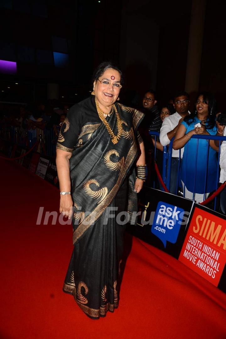 Usha Uthup at SIIMA 2015 Day 3