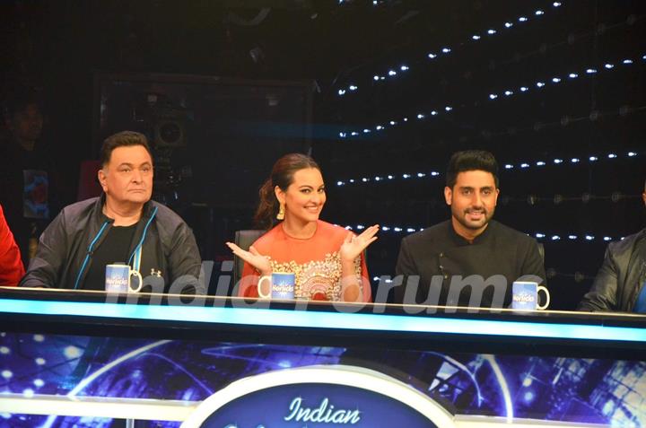 All is Well Team for Promotions on Indian Idol Junior