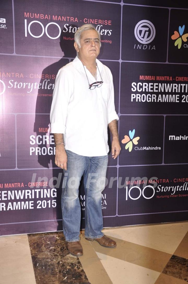 Hansal Mehta at Screenwriters Meet