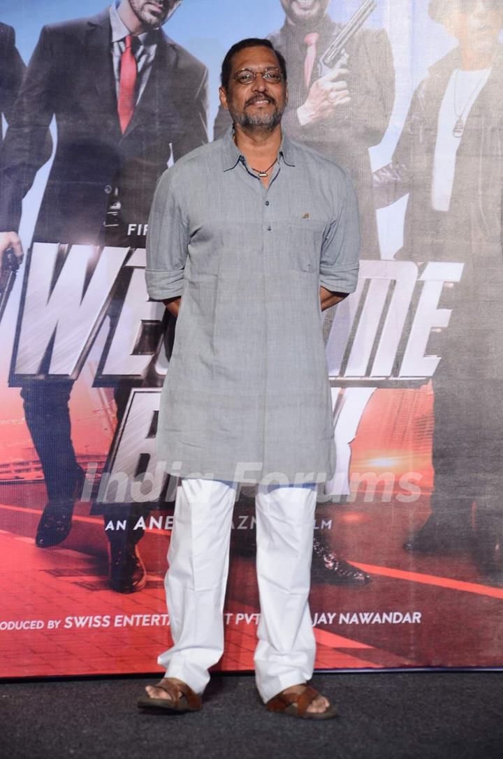 Nana Patekar at Title Song Launch of Welcome Back