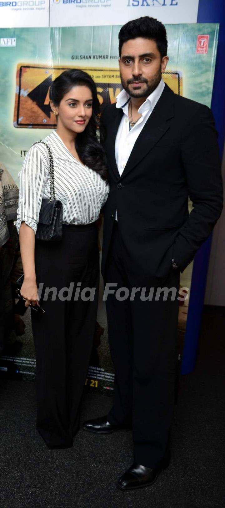 Asin and Abhishek Bachchan Promotes All is Well