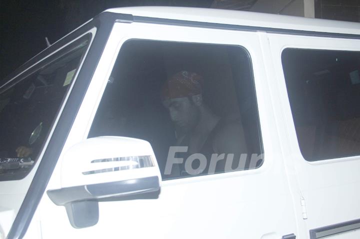 Ranbir Kapoor Snapped Sporting a 'Bandana' in the City