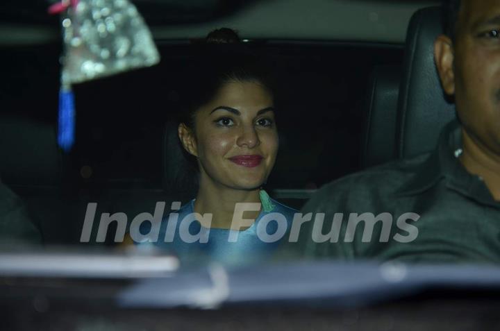 Jacqueline Fernandes was snapped at the Special Screening of Brothers