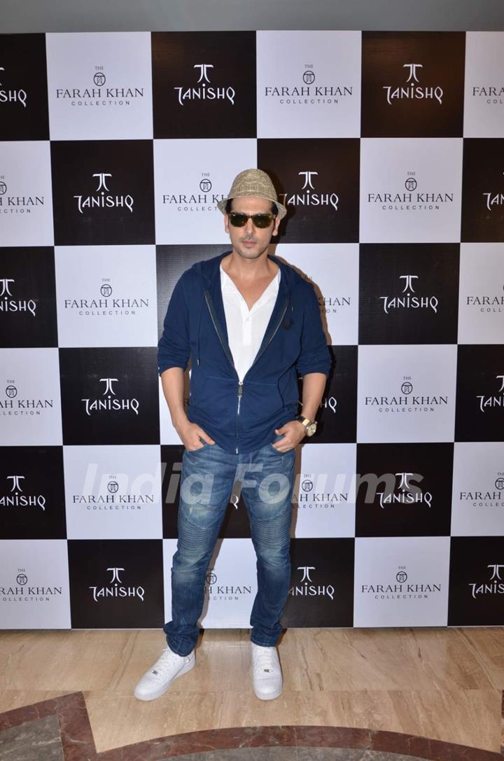 Zayed Khan at Farah Khan Ali's New Collection Launch With Tanishq