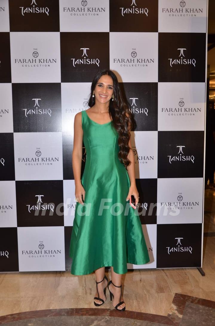 Tara Sharma at Farah Khan Ali's New Collection Launch With Tanishq