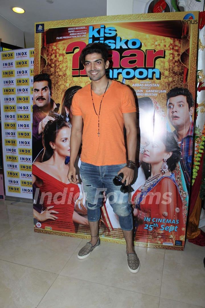 Gurmeet Choudhary at Trailer Launch of Kis Kisko Pyaar Karoon