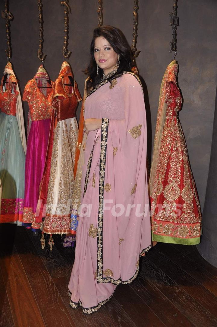 Arzoo Govitrikar at Shyamlal Bhumika's New Wedding Line Launch