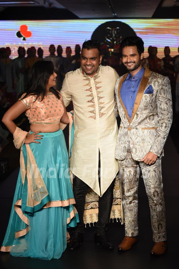 Rupal Tyagi and Suraj Gawda at India Luxury Style Week 2015