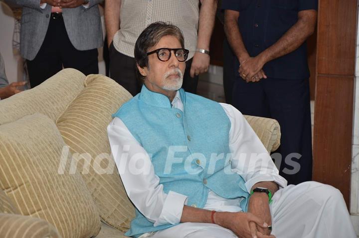 Big B Snapped at an Event at JW Marriott