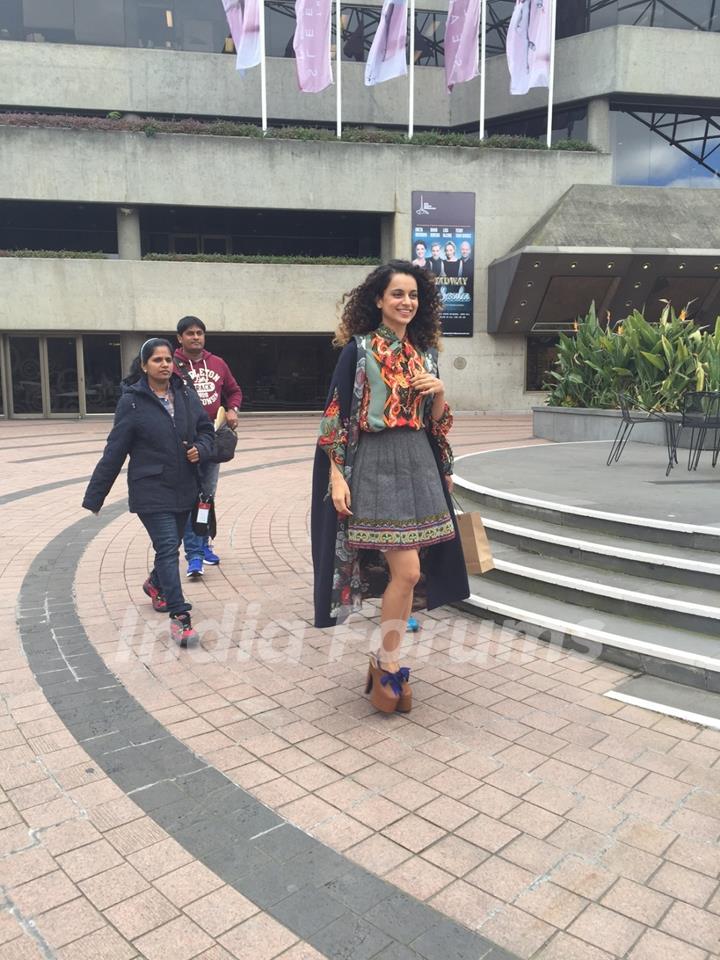 Kangana for Promotions of Katti Batti at the Indian Film Festival of Melbourne