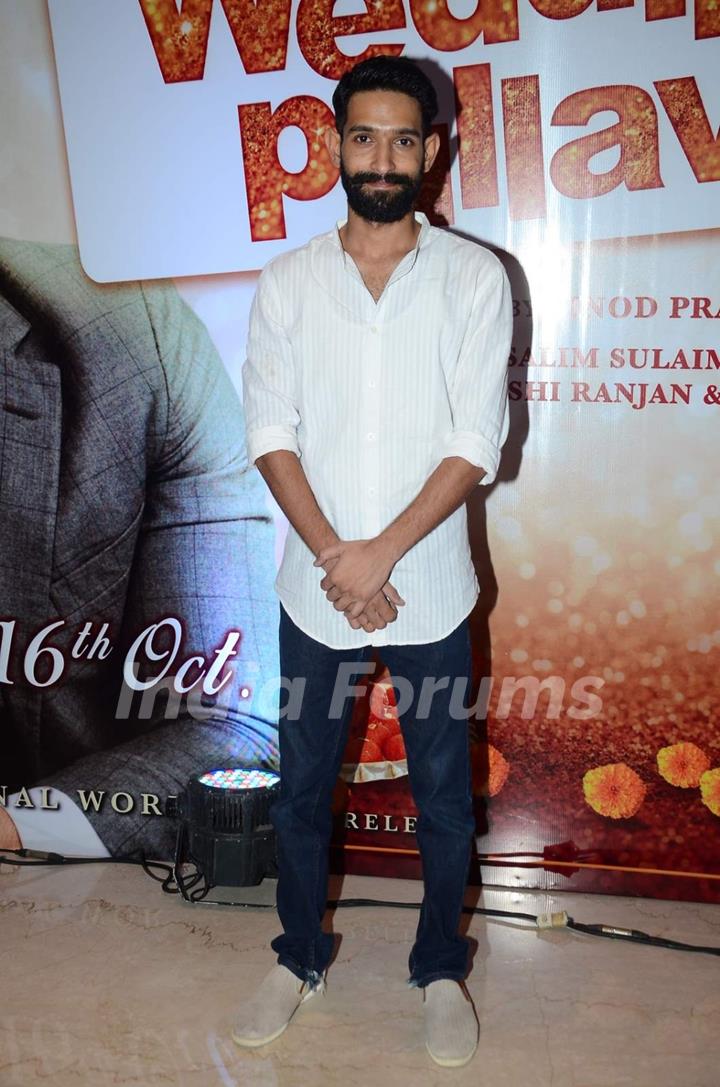 Vikrant Massey at Trailer Launch of the film Wedding Pulav