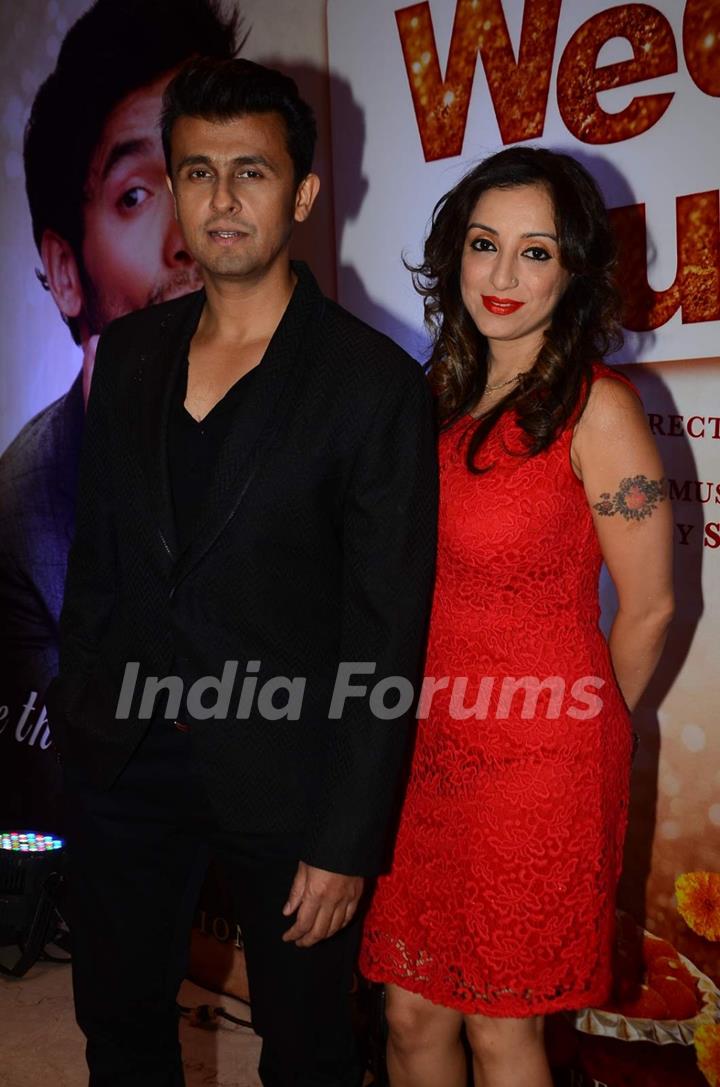 Sonu Nigam at Trailer Launch of the film Wedding Pulav